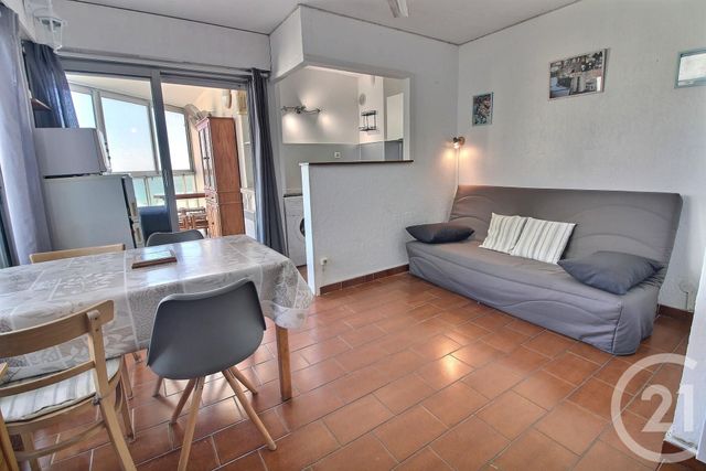 Appartement Studio cabine à vendre - 2 pièces - 24.4 m2 - CANET EN ROUSSILLON - 66 - LANGUEDOC-ROUSSILLON - Century 21 Villa Canédo