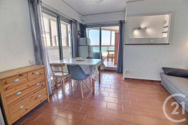 Appartement Studio cabine à vendre - 2 pièces - 24.4 m2 - CANET EN ROUSSILLON - 66 - LANGUEDOC-ROUSSILLON - Century 21 Villa Canédo