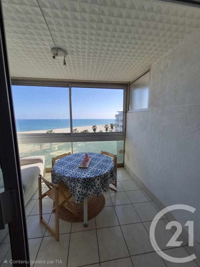 Appartement F1 à vendre - 2 pièces - 30.0 m2 - CANET EN ROUSSILLON - 66 - LANGUEDOC-ROUSSILLON - Century 21 Villa Canédo